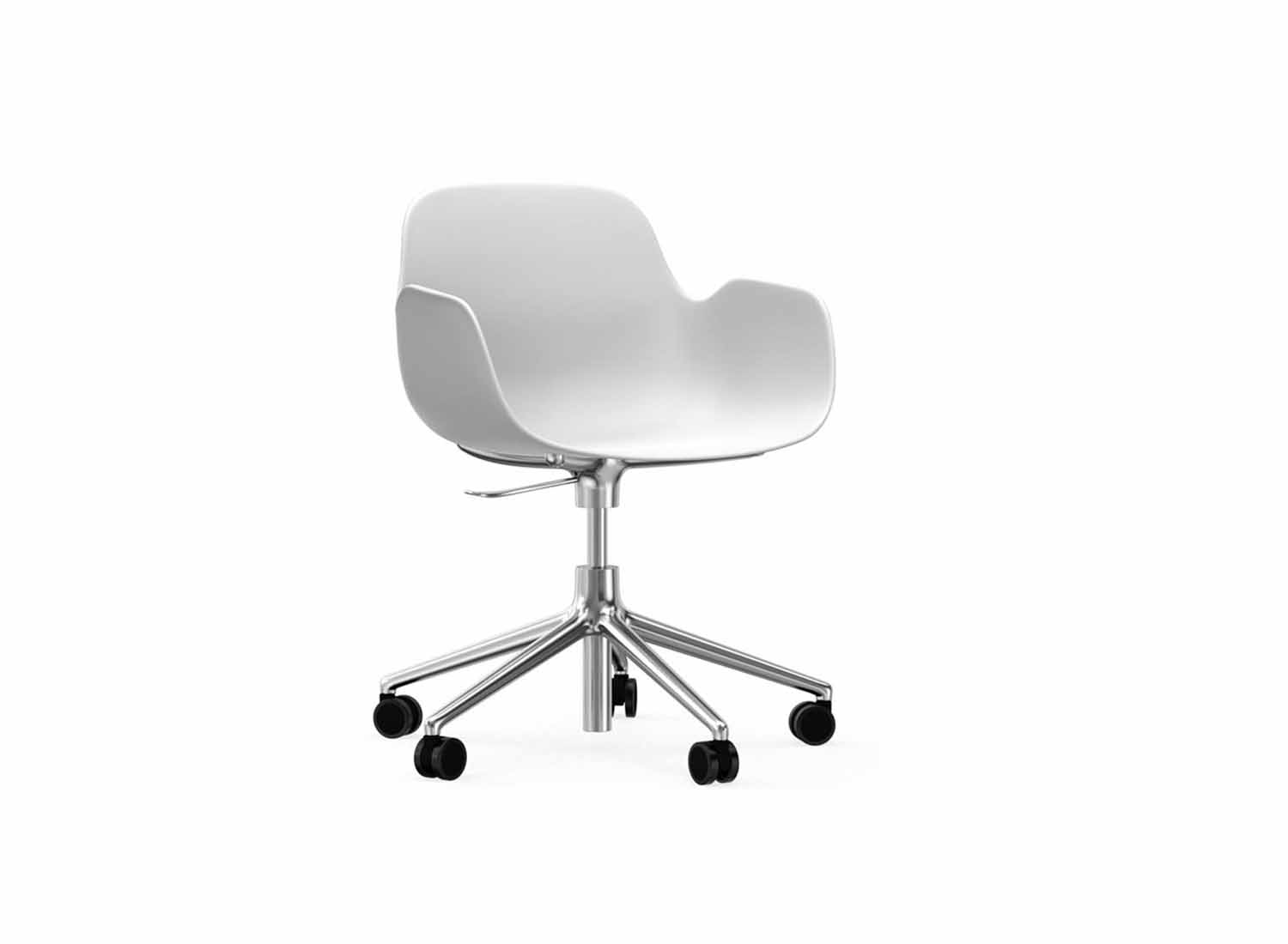 Normann Copenhagen Form Armchair Swivel 5W Gas Lift Alu Stuhl